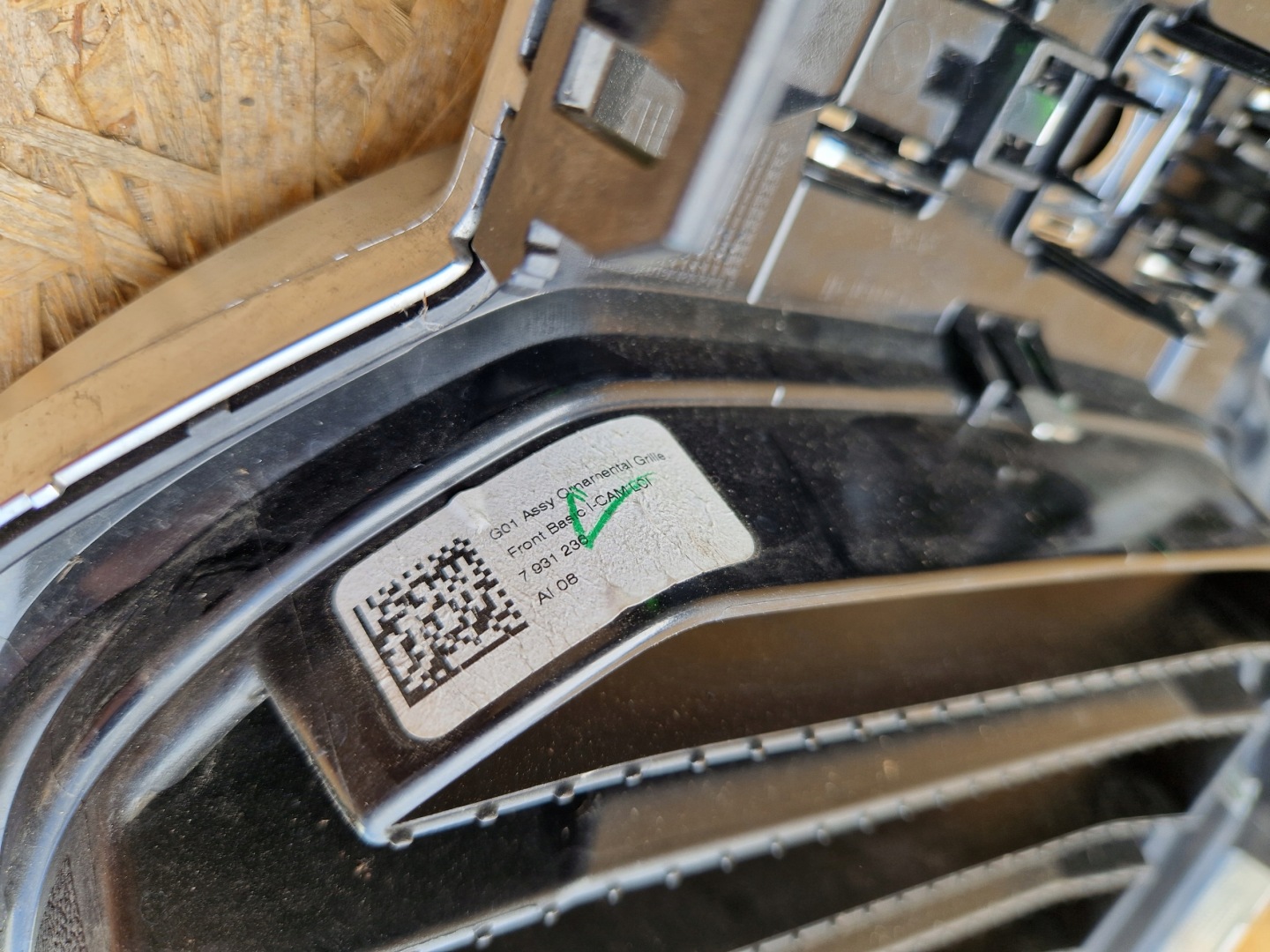 BMW X3 G01 Kühlergrill FRONTGRILL Kühlergitter 7931236 - Thumbnail 6