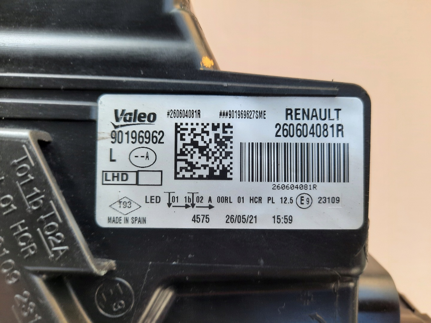 Frontscheinwerfer Renault MĂ©gane I BA.. 260604081R LED Links Headlight - Thumbnail 7