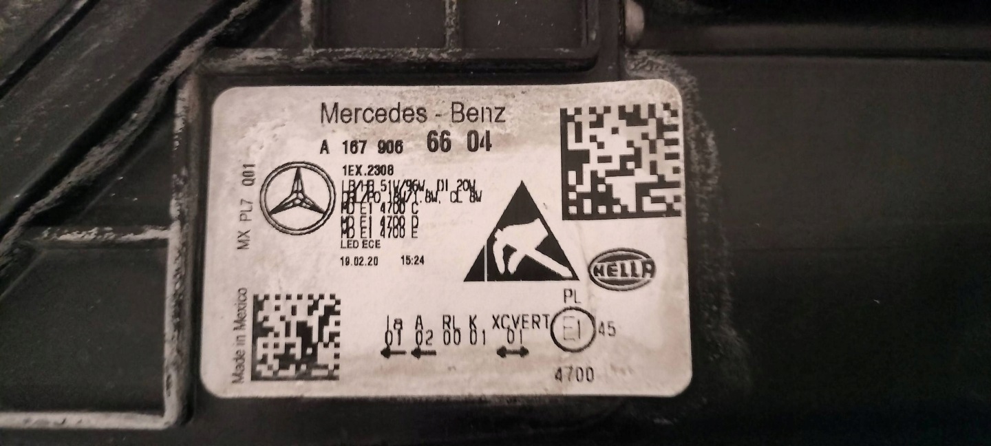 Frontscheinwerfer Mercedes-Benz GLE W292 A1679066604 Multibeam LED Links Headlight - Thumbnail 4