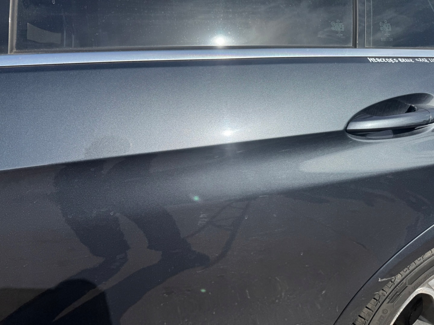 Mercedes-Benz E-Klasse W212 Tür Hinten Links Door Porta Porte - Thumbnail 11
