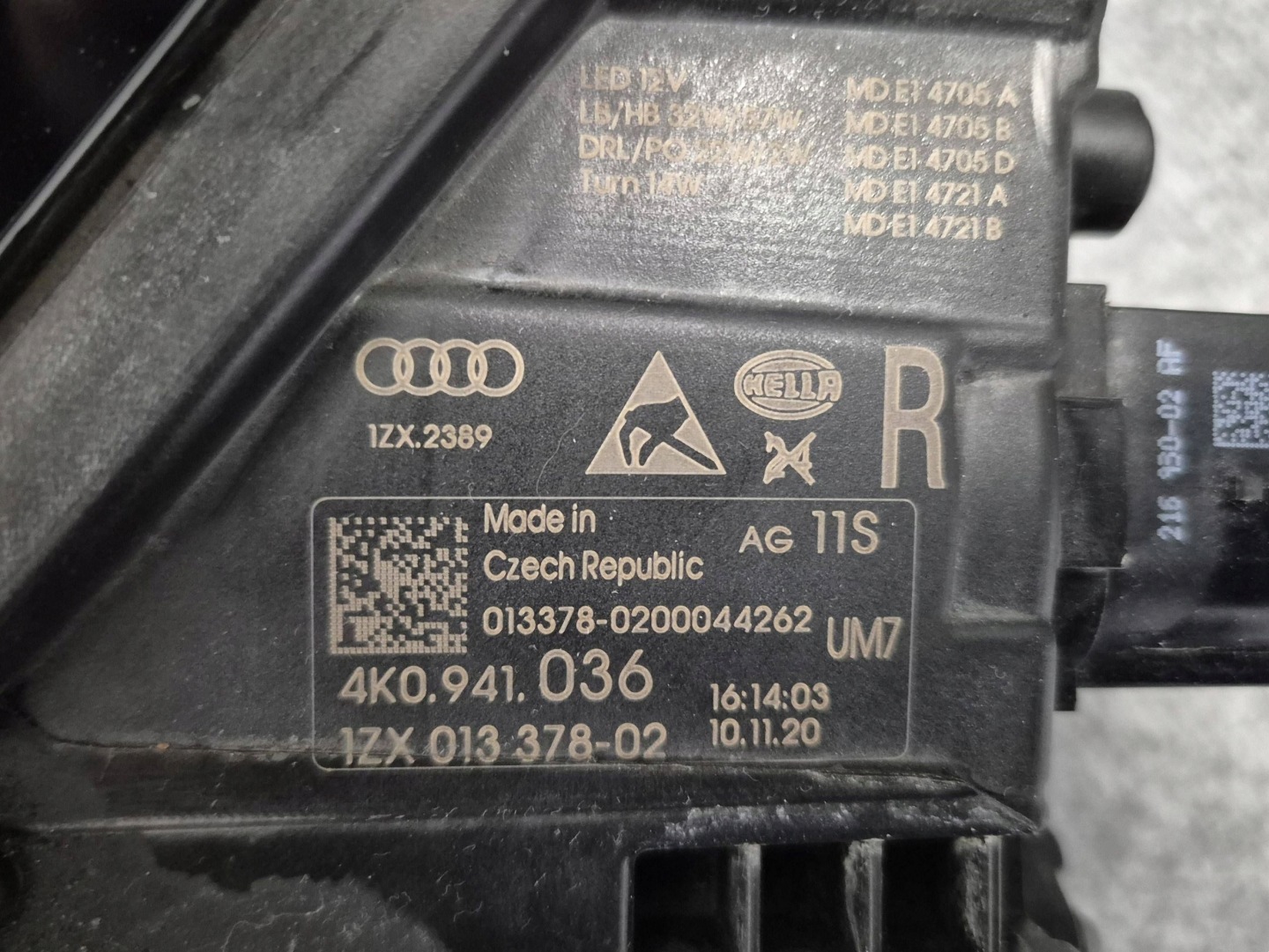 Frontscheinwerfer Audi A6 4K0941036 Matrix LED Rechts Scheinwerfer Headlight - Thumbnail 11