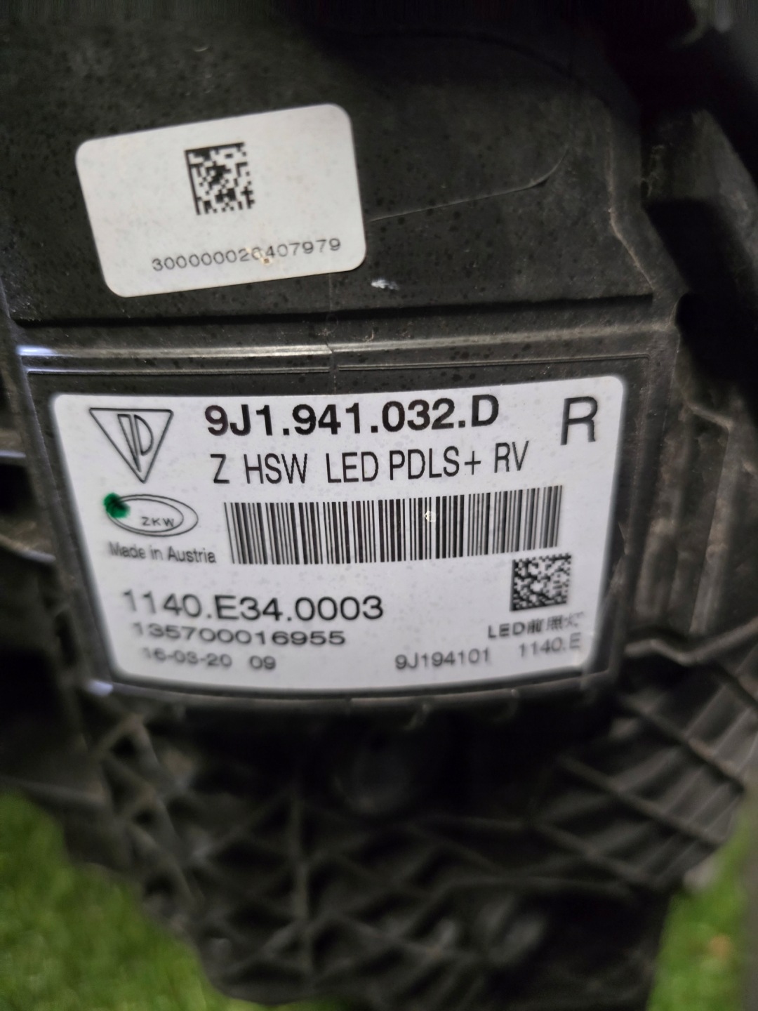 Frontscheinwerfer Porsche Taycan Y1A LED Links Scheinwerfer Headlight - Thumbnail 6