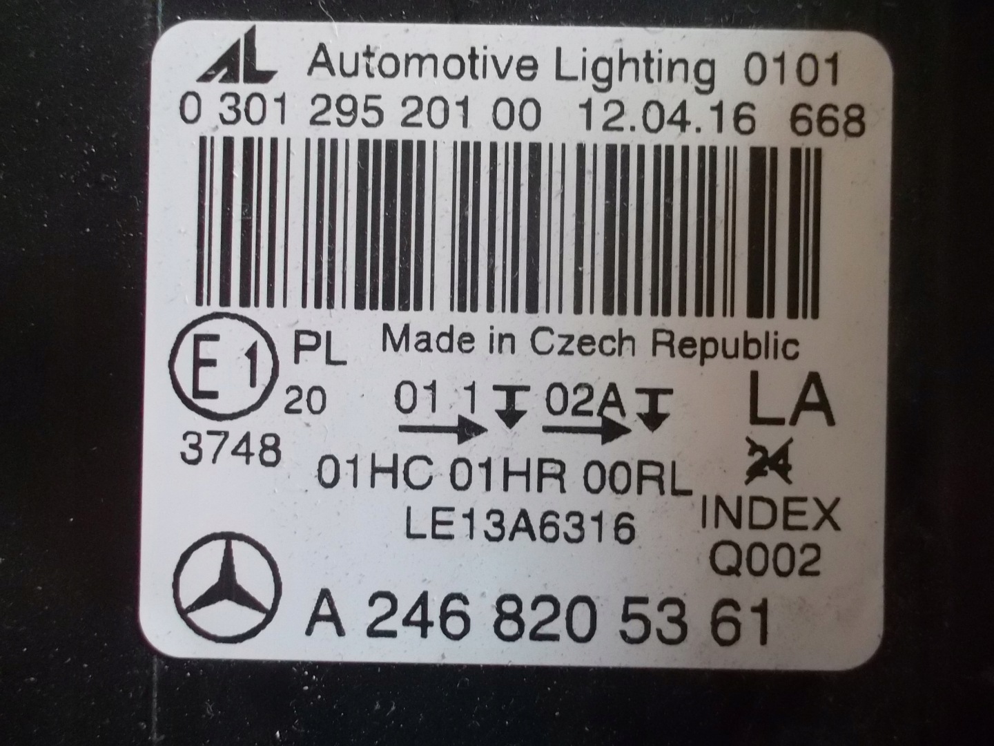 Frontscheinwerfer Mercedes-Benz B-Klasse W246 A2468205461 LED Links Headlight - Thumbnail 12