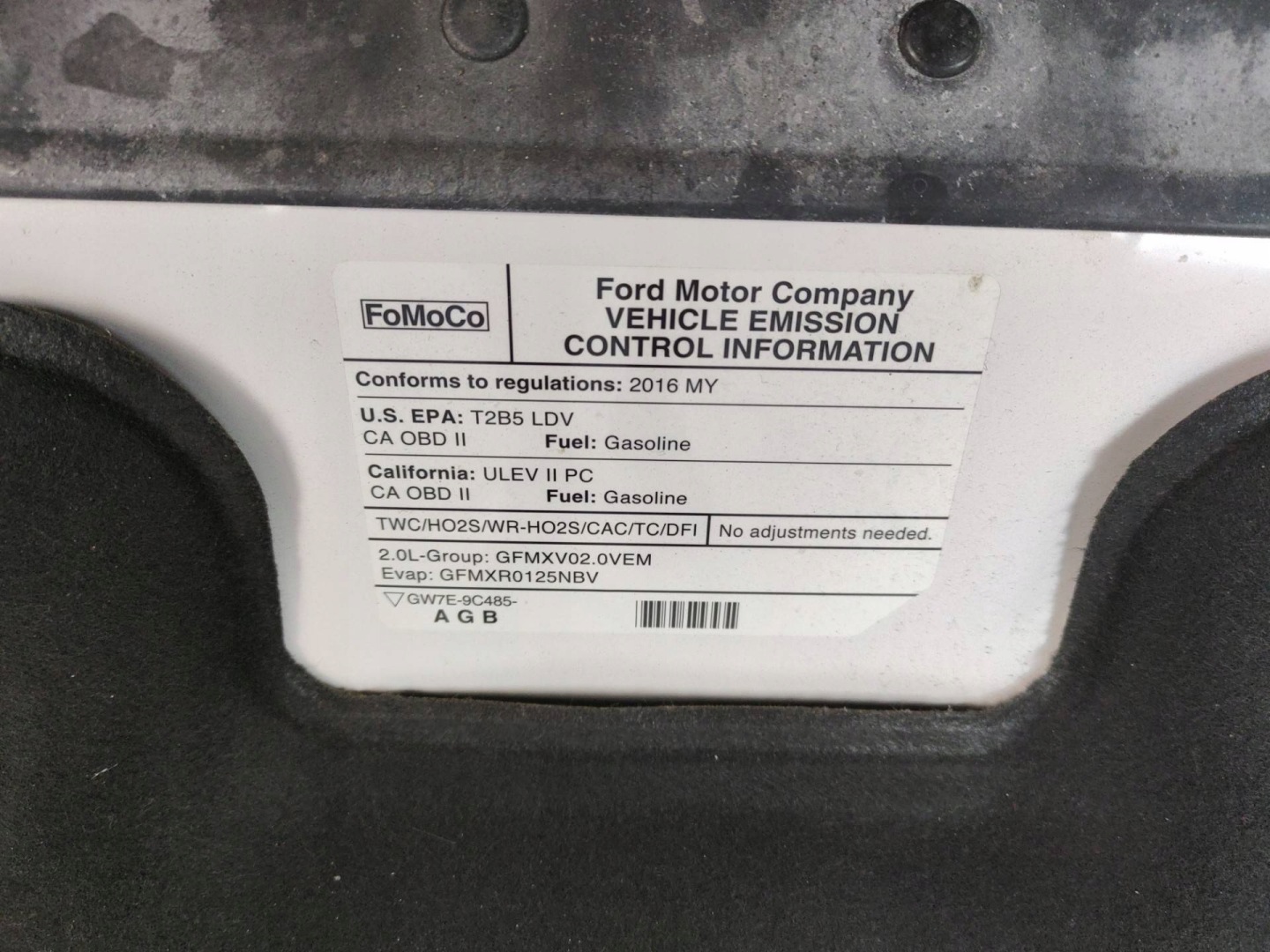 Motorhaube Ford Fusion Bonnet MXR0125NBV Hood - Thumbnail 10