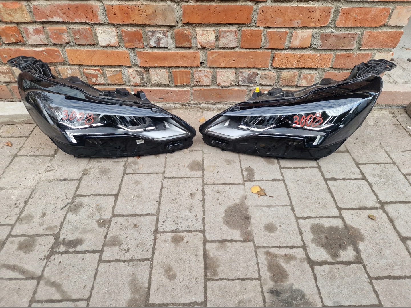 Frontscheinwerfer Peugeot 3008 Facelift LED Links Scheinwerfer Headlight - Thumbnail 1