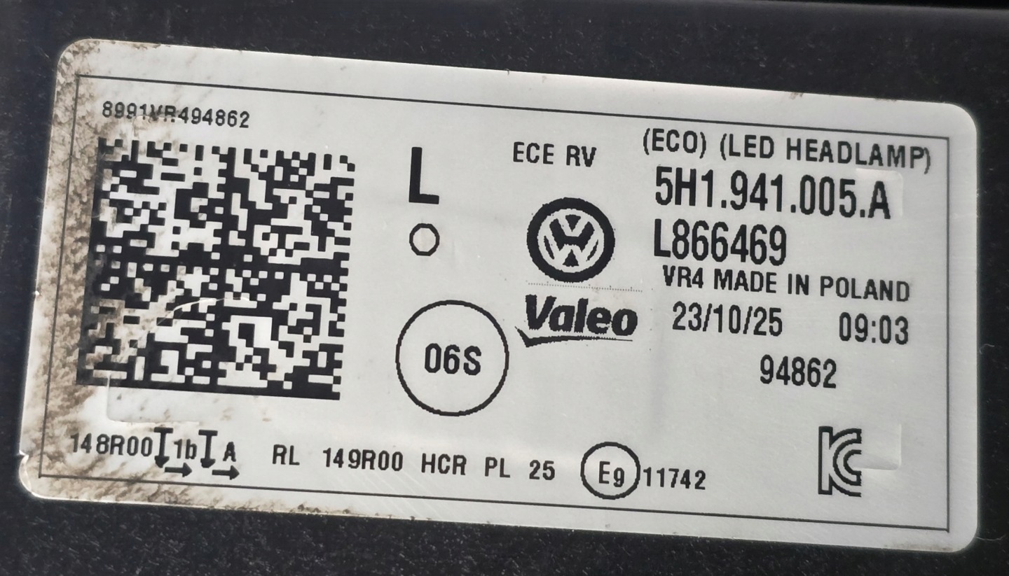 Frontscheinwerfer VW Golf VIII 5H1941006A LED Links Scheinwerfer Headlight - Thumbnail 11