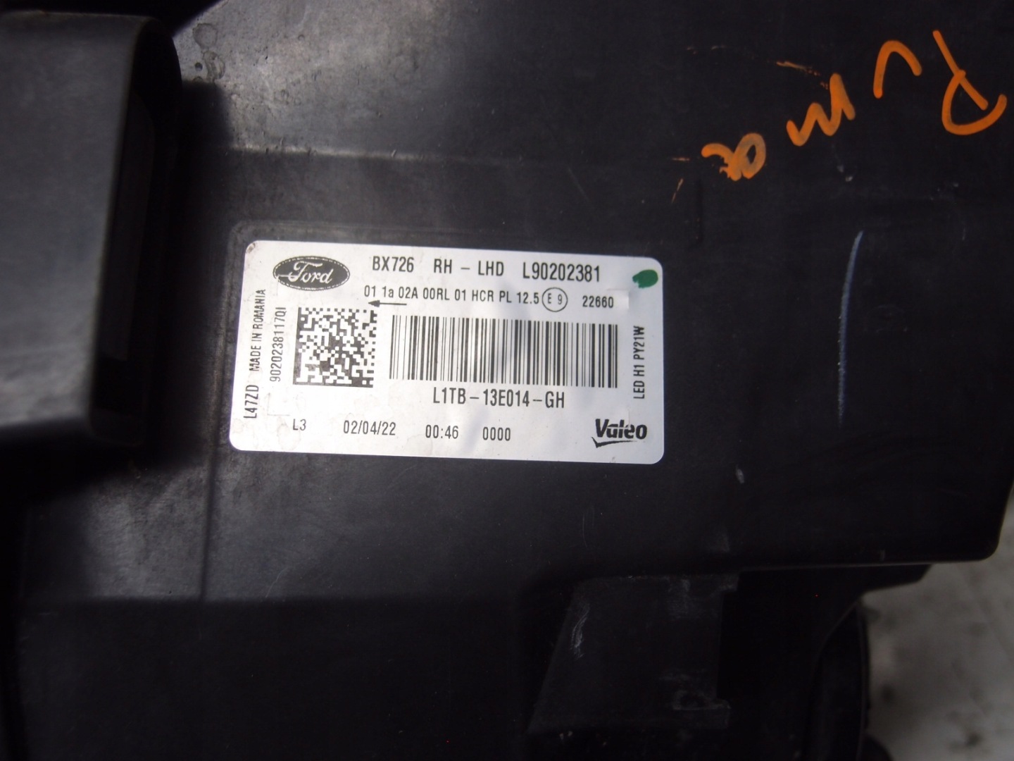 Frontscheinwerfer Ford Puma II Mk2 L1TB13E014GH LED Rechts Headlight - Thumbnail 10