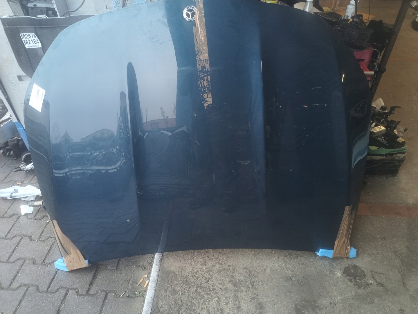 Motorhaube Mercedes-Benz EQB W243 Bonnet A2438807703 Hood - Thumbnail 1