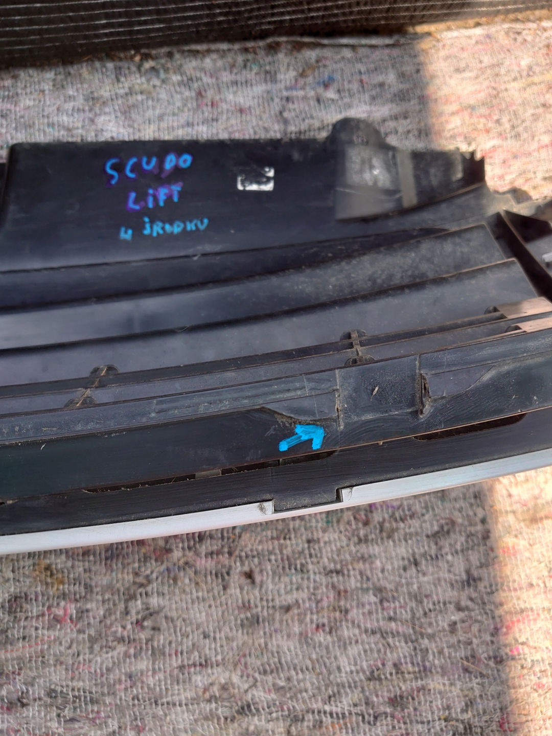 Fiat Scudo ZAF 507 Kühlergrill FRONTGRILL Kühlergitter - Thumbnail 4