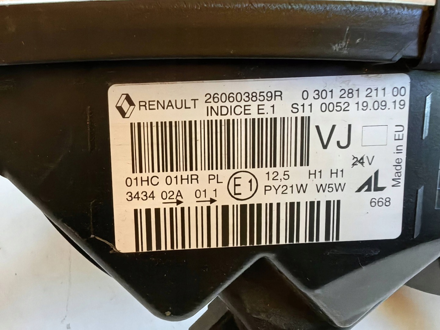 Frontscheinwerfer Renault Captur RJB 260603859R LED Links Scheinwerfer Headlight - Thumbnail 8