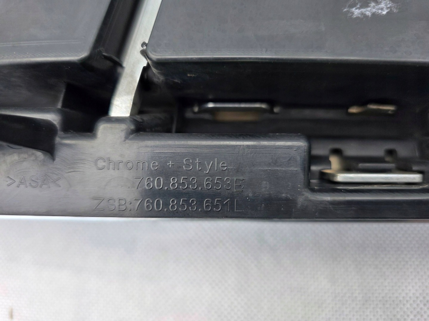VW Touareg III Kühlergrill FRONTGRILL Kühlergitter 760853653E - Thumbnail 11