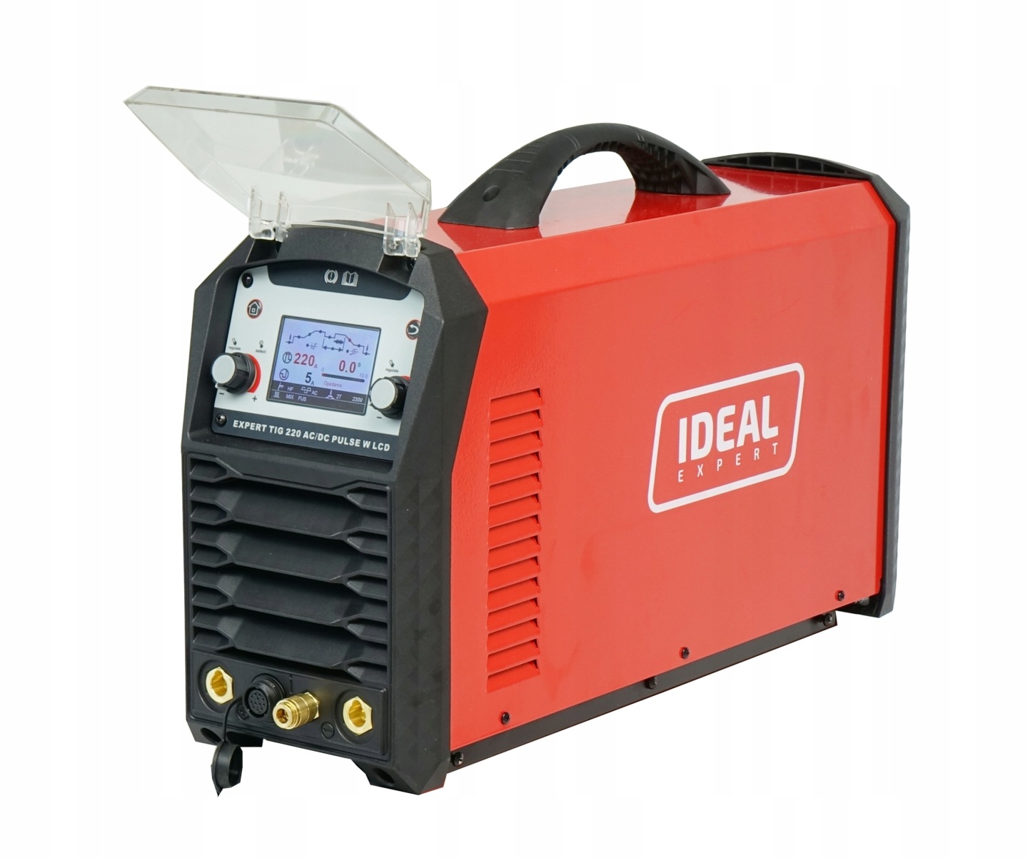 SPAWARKA IDEAL EXPERT TIG 220 AC/DC PULSE W LCD CHŁODNICA WÓZEK 230V