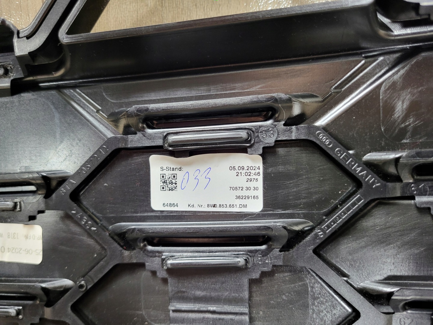 Audi A4 B9 Kühlergrill FRONTGRILL Kühlergitter 8W0853651DM - Thumbnail 8