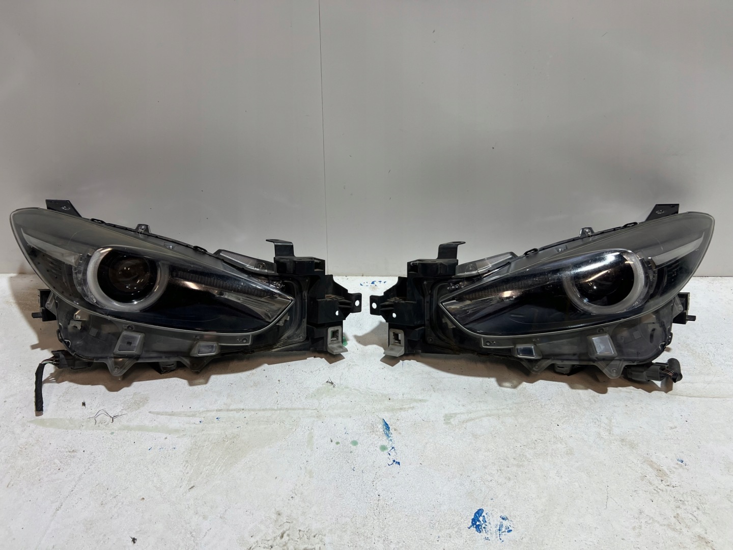 Frontscheinwerfer Mazda 3 BM Facelift LED Links Scheinwerfer Headlight - Thumbnail 1