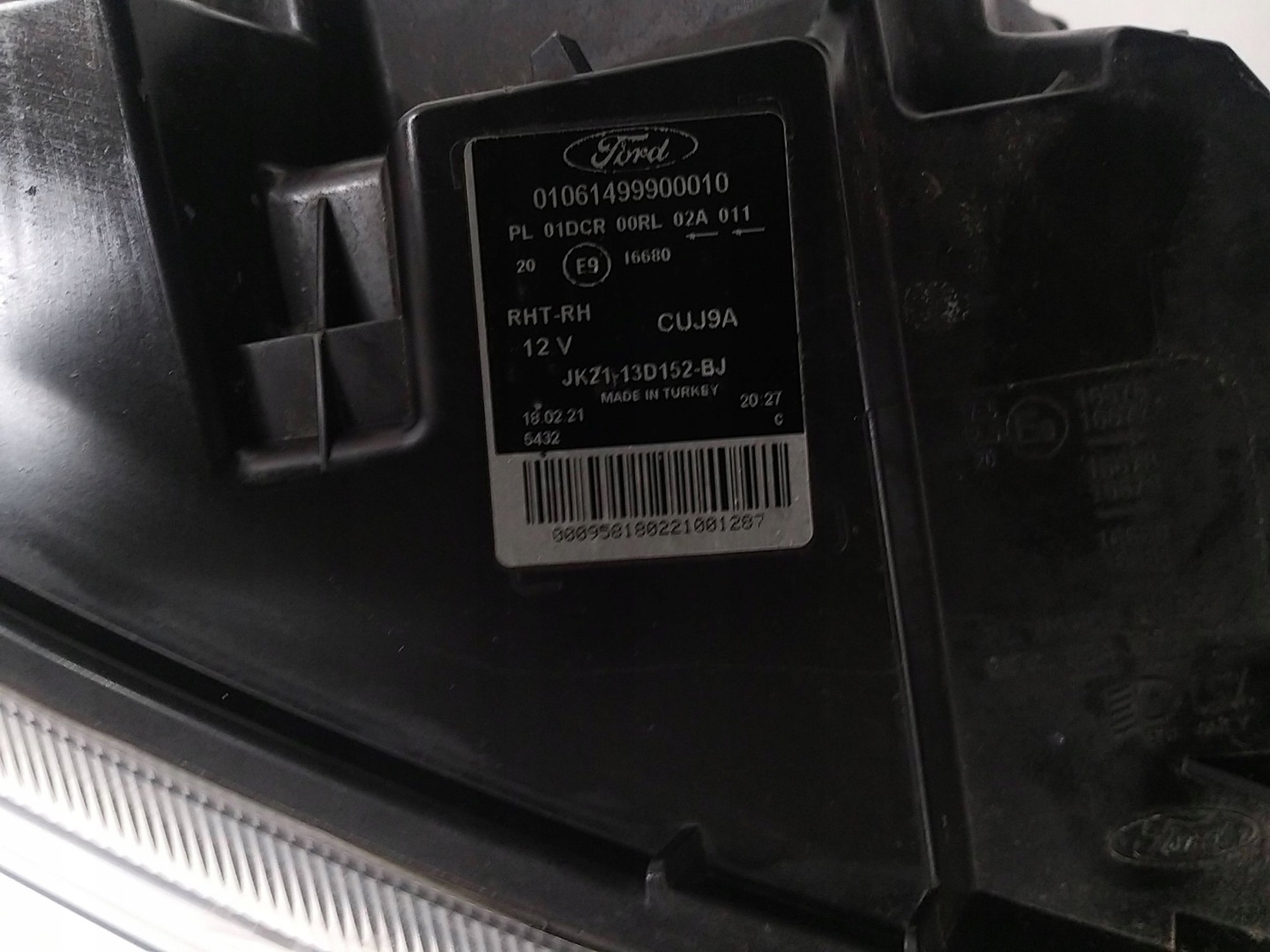 Frontscheinwerfer Ford Transit Custom 2 Mk2 JK2113D152BJ Xenon Links Headlight - Thumbnail 7