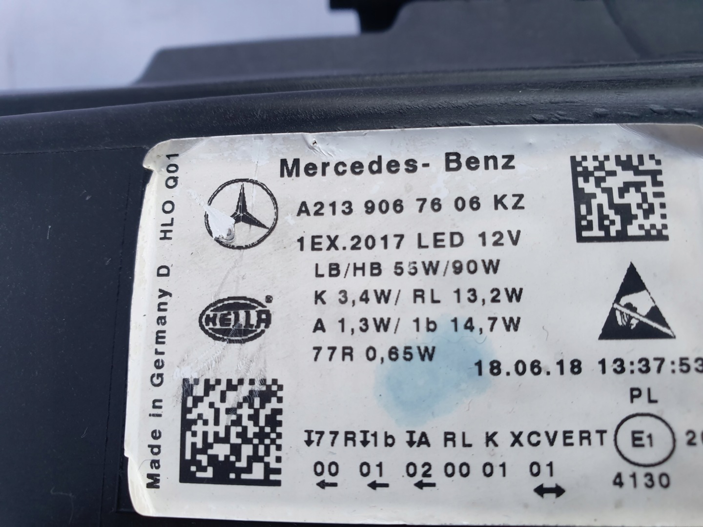 Frontscheinwerfer Mercedes-Benz E-Klasse W213 A2139067606 Multibeam LED Links Headlight - Thumbnail 10
