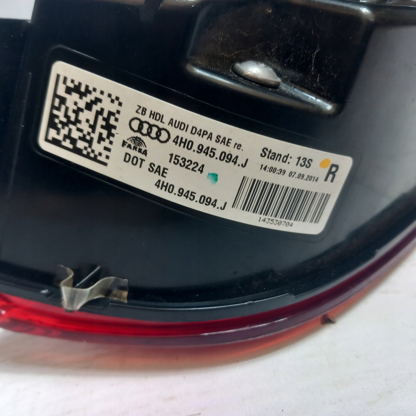Audi A8 Rückleuchte 4H0945094J Rearlamp - Thumbnail 8