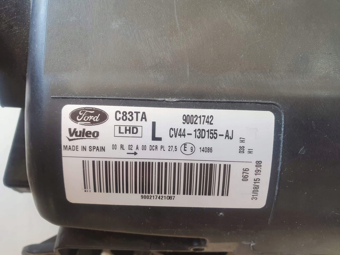 Frontscheinwerfer Ford Kuga II Mk2 CV4413D155AJ Xenon Links Headlight - Thumbnail 7