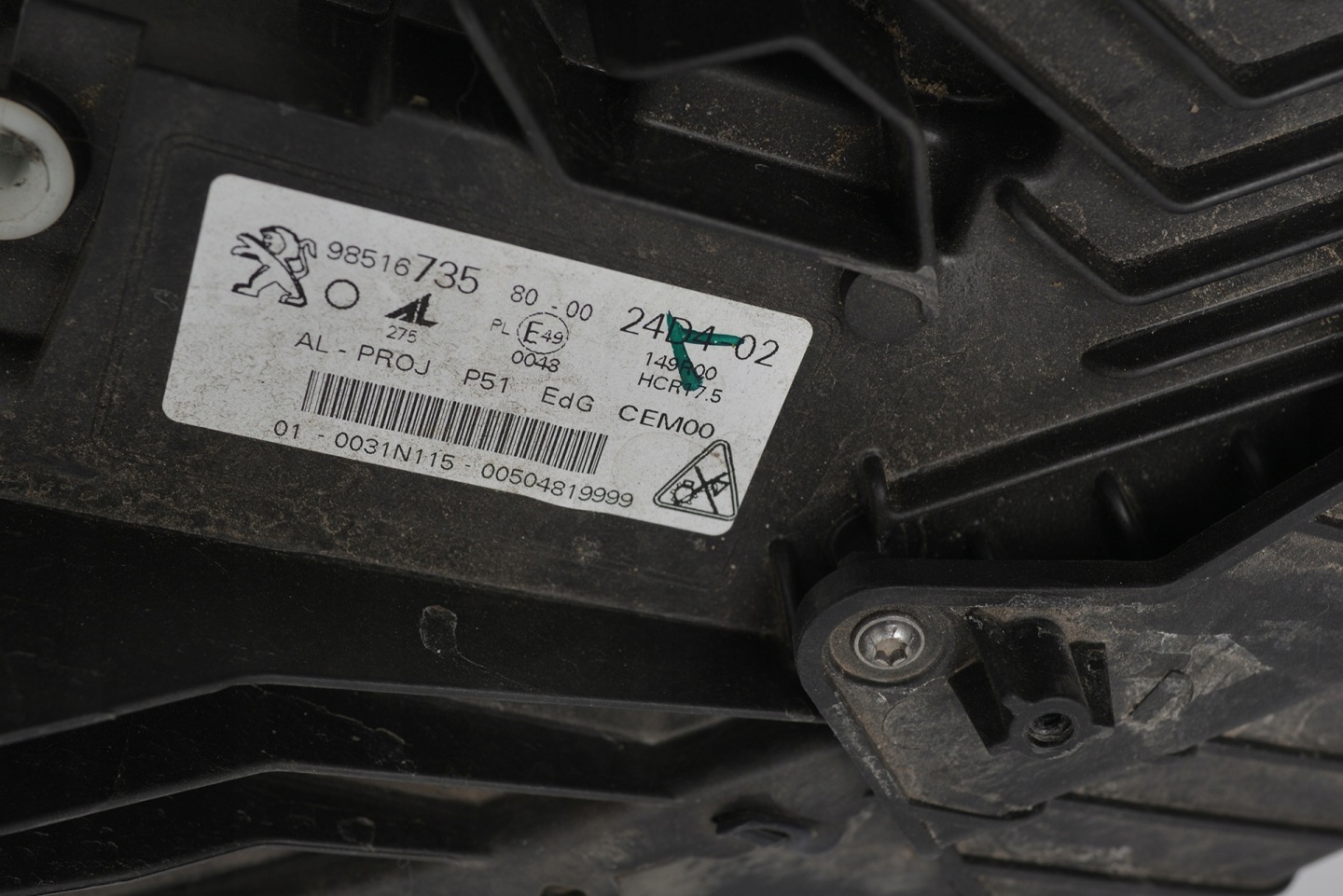 Frontscheinwerfer Peugeot 308 F LED Rechts Scheinwerfer Headlight - Thumbnail 9