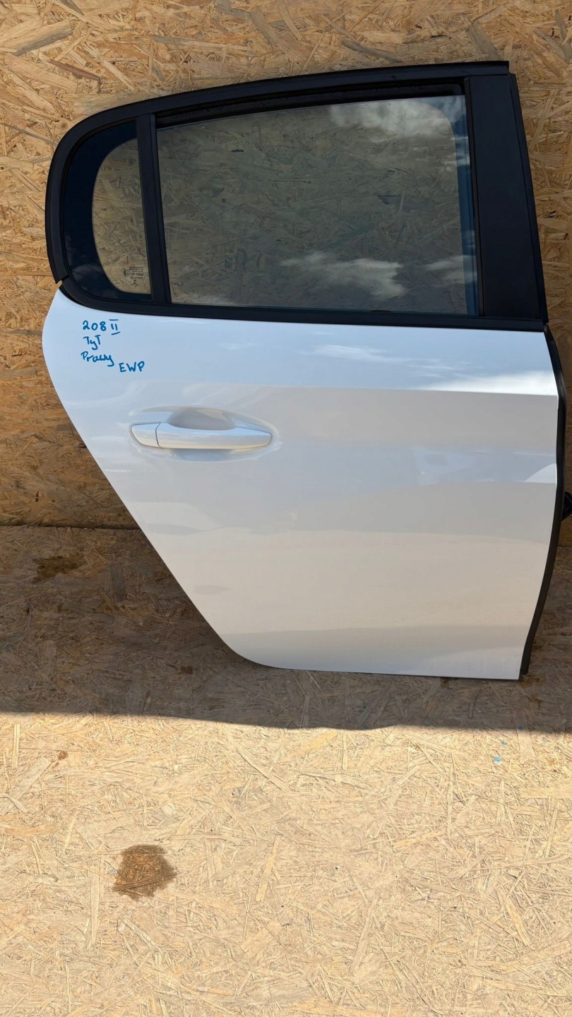Peugeot 208 I Tür Hinten Rechts Door Porta Porte - Thumbnail 1
