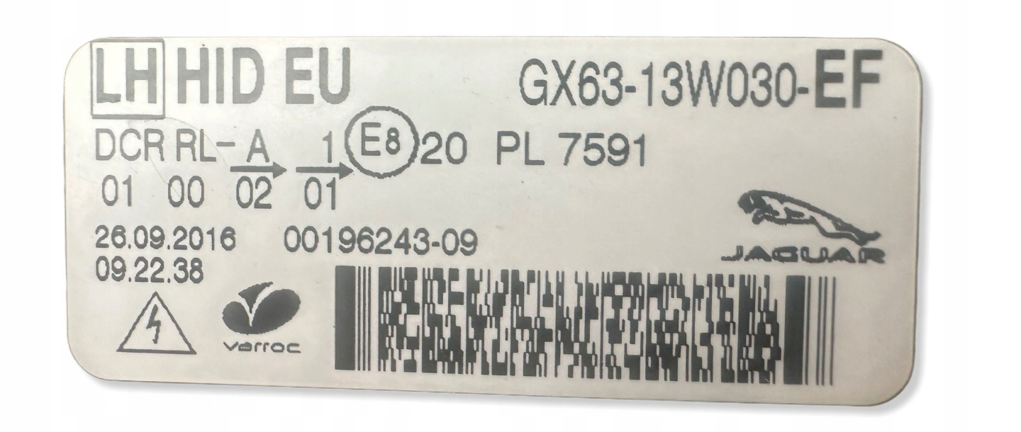 Frontscheinwerfer Jaguar XF X260 GX6313W030EF Bi-Xenon Links Headlight - Thumbnail 8