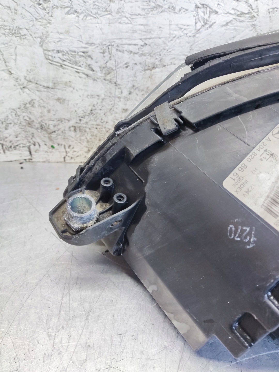 Frontscheinwerfer Mercedes-Benz C-Klasse W204 LED Rechts Scheinwerfer Headlight - Thumbnail 9