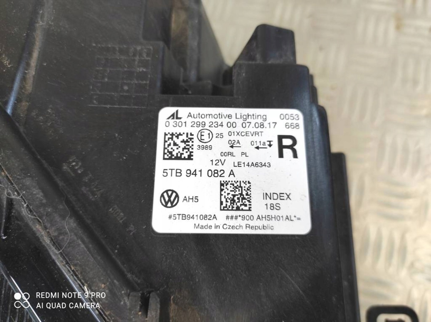 Frontscheinwerfer VW Touran I 5TB941113A LED Links Scheinwerfer Headlight - Thumbnail 9