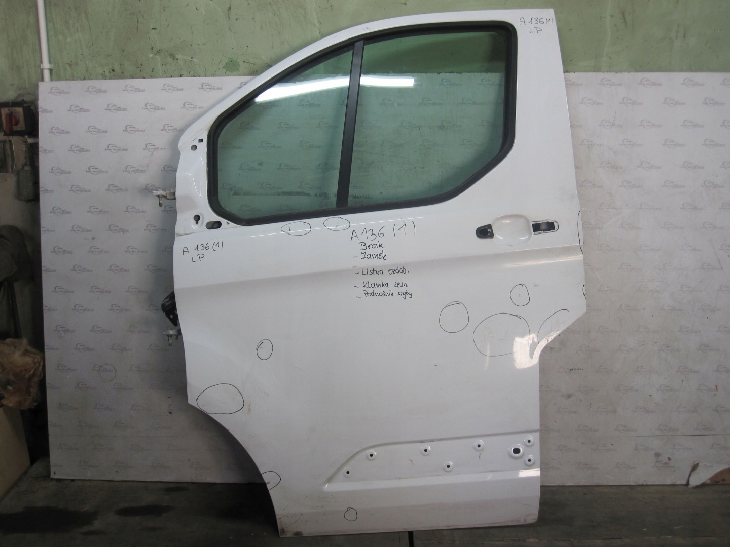 Ford Transit Custom 1 Mk1 Tür Vorne Links Door - Thumbnail 1