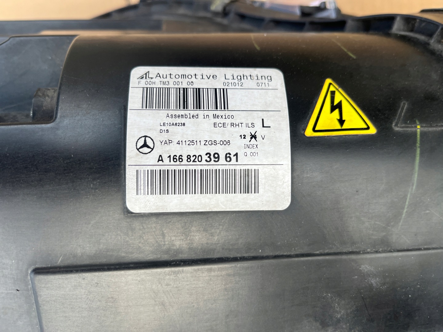 Frontscheinwerfer Mercedes-Benz GLE W166 A1668203961 Bi-Xenon Links Headlight - Thumbnail 10
