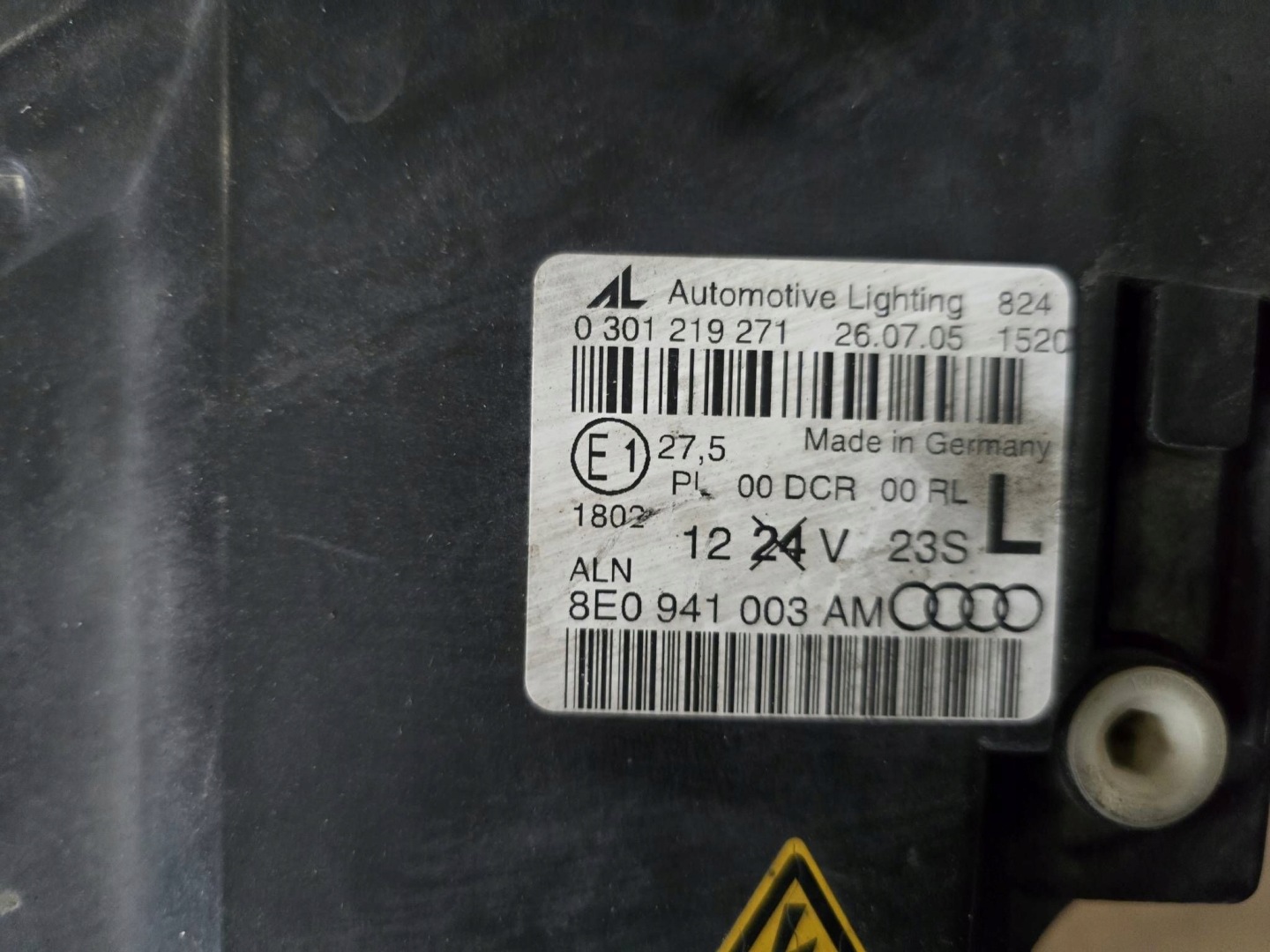 Frontscheinwerfer Audi A4 B7 8E0941003AM Xenon Links Scheinwerfer Headlight - Thumbnail 7