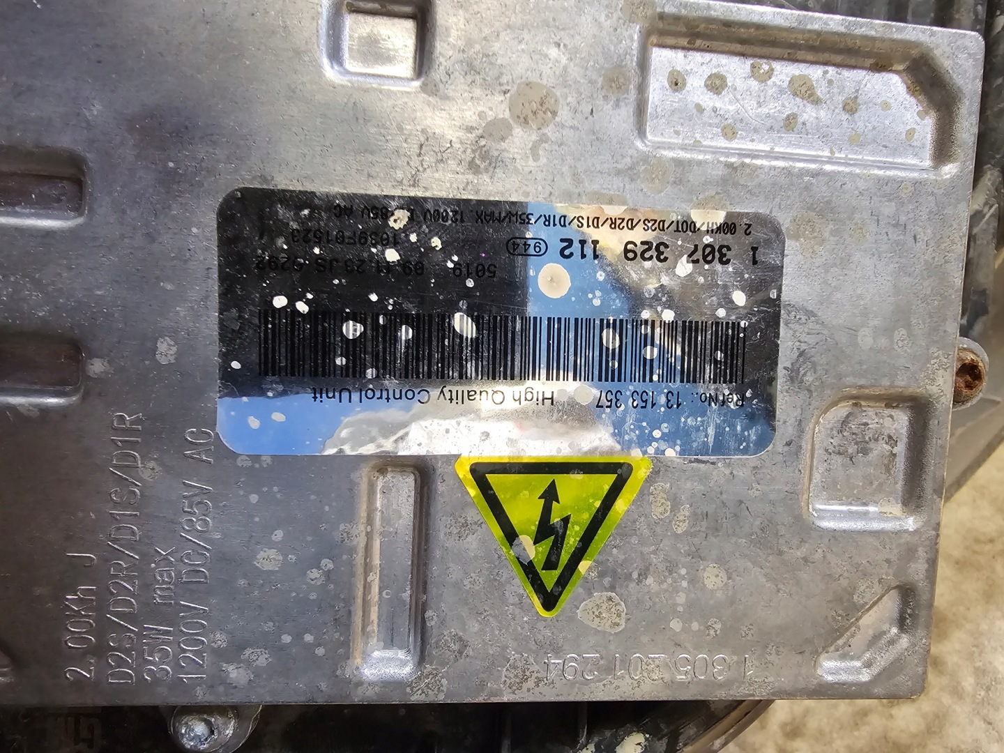 Frontscheinwerfer Opel Zafira 13252471 Bi-Xenon Rechts Scheinwerfer Headlight - Thumbnail 9