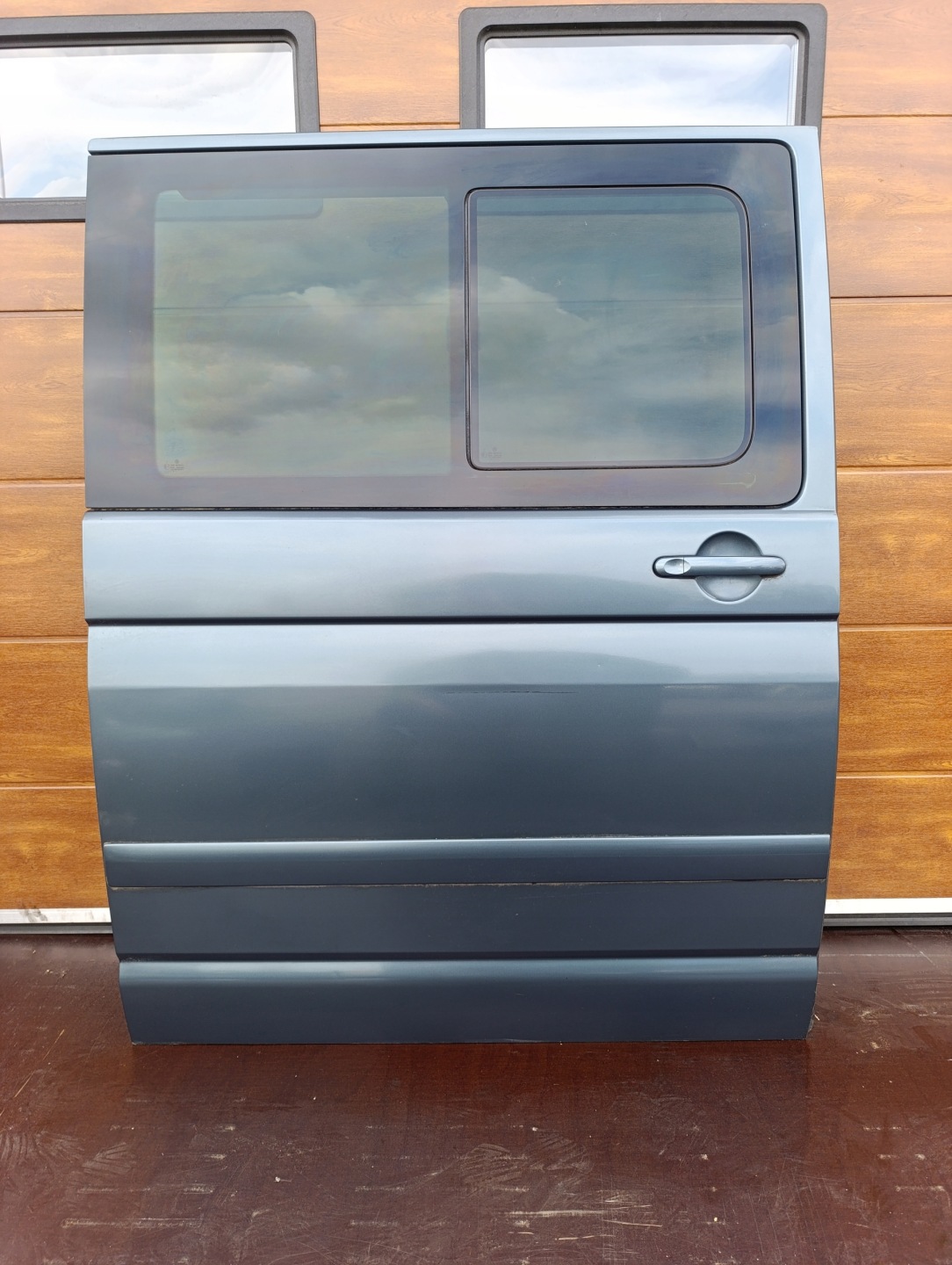 VW Transporter T5 Tür Hinten Rechts Door Porta Porte - Thumbnail 1