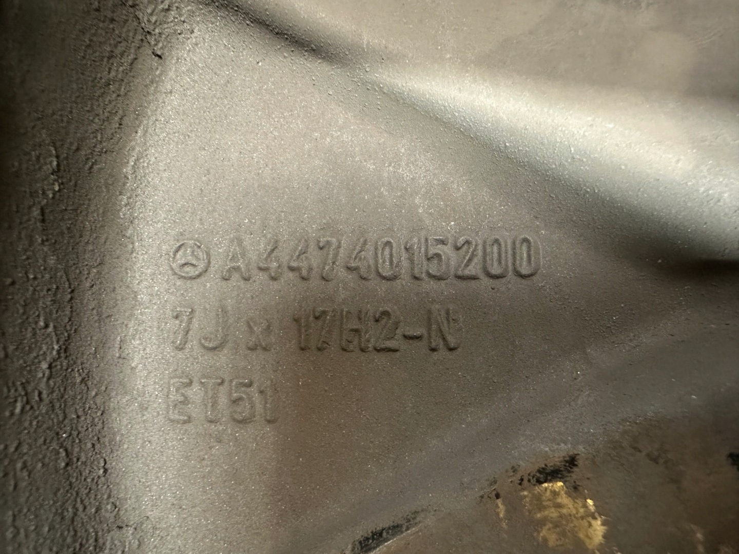 Alufelge 17 Zoll 7.0 5x112 51ET A4474015200 Mercedes-Benz Vito W639 Aluminum Rim - Thumbnail 11