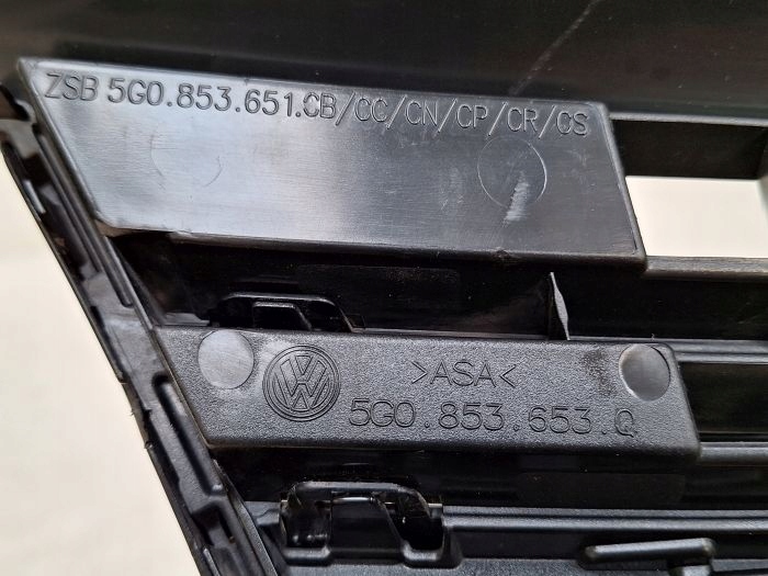 VW Golf VII Kühlergrill FRONTGRILL Kühlergitter 5G0853653Q0 - Thumbnail 8