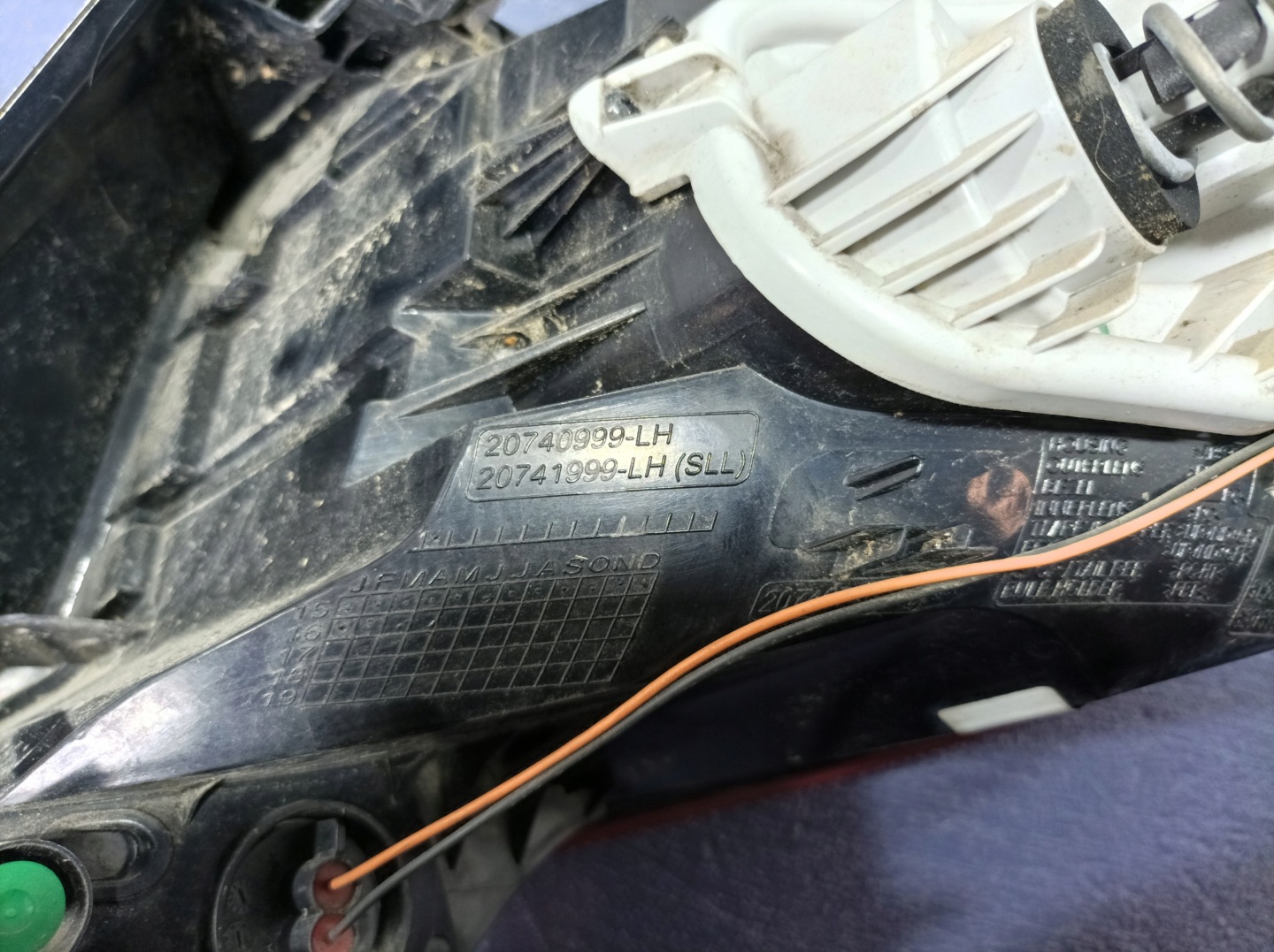 Fiat Tipo ZAF 356 Rückleuchte 51984459 Rearlamp - Thumbnail 6