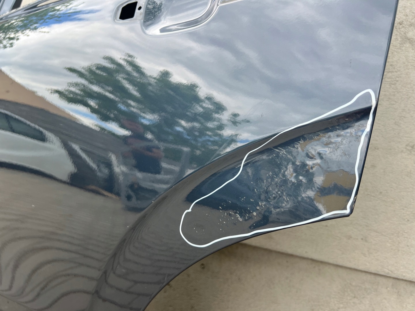Volvo XC90 Tür Hinten Links Door Porta Porte - Thumbnail 3