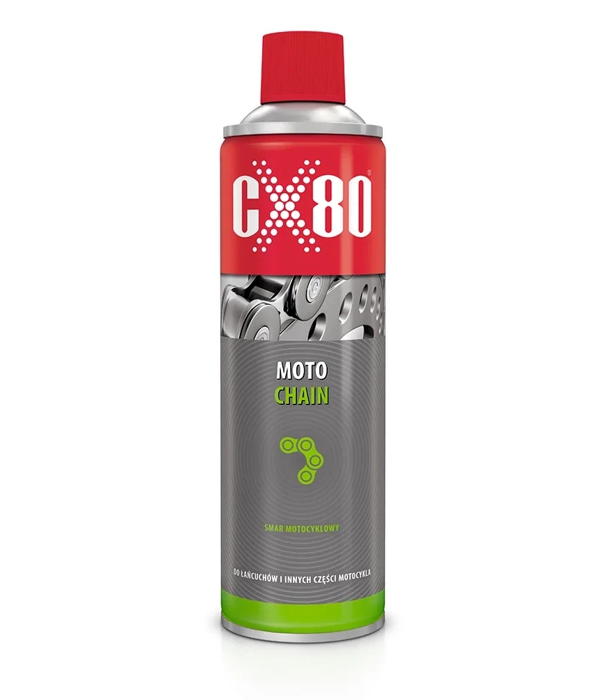 CX-80 CX80 MOTO CHAIN SMAR DO ŁAŃCUCHÓW MOTOCYKLI ROWERÓW 500ml  