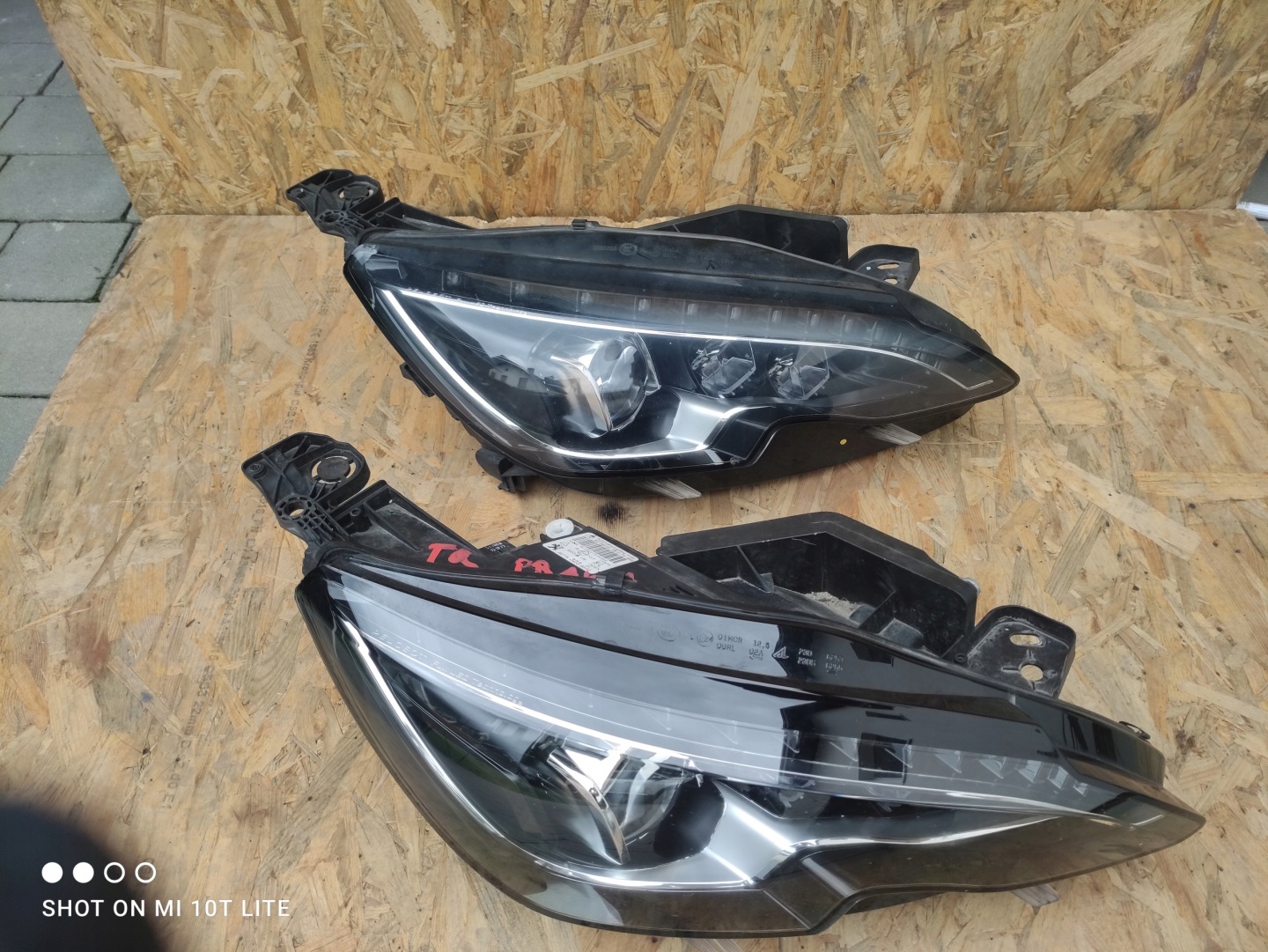 Frontscheinwerfer Peugeot 308 F 1618000580 LED Rechts Scheinwerfer Headlight - Thumbnail 1