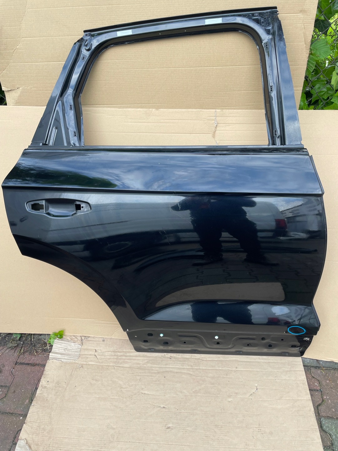 VW Touareg I Tür Hinten Rechts SUV Door Porta Porte - Thumbnail 1