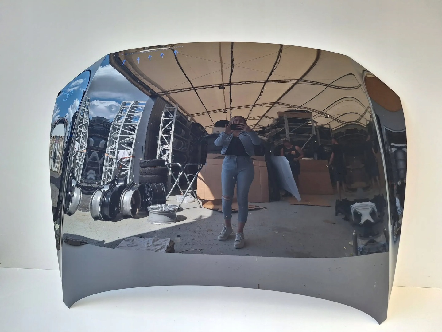 Motorhaube VW Passat B8 Bonnet Hood - Thumbnail 1