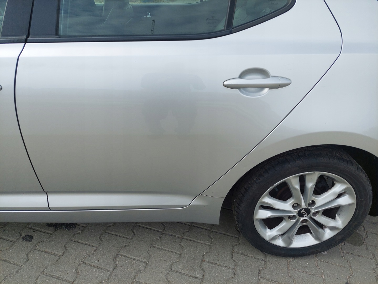 Kia Optima JF Tür Hinten Rechts Limousine Door Porta Porte - Thumbnail 7