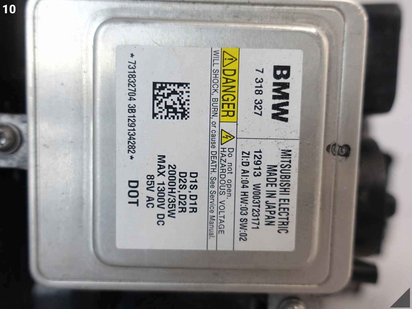 Frontscheinwerfer BMW 5 F11 7203251 Xenon Links Scheinwerfer Headlight - Thumbnail 11