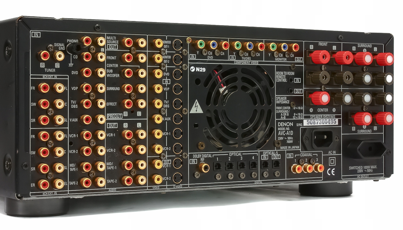DENON AVC-A1D POTĘŻNY WZMACNIACZ 7.1 KINA KOLOS 21KG THX