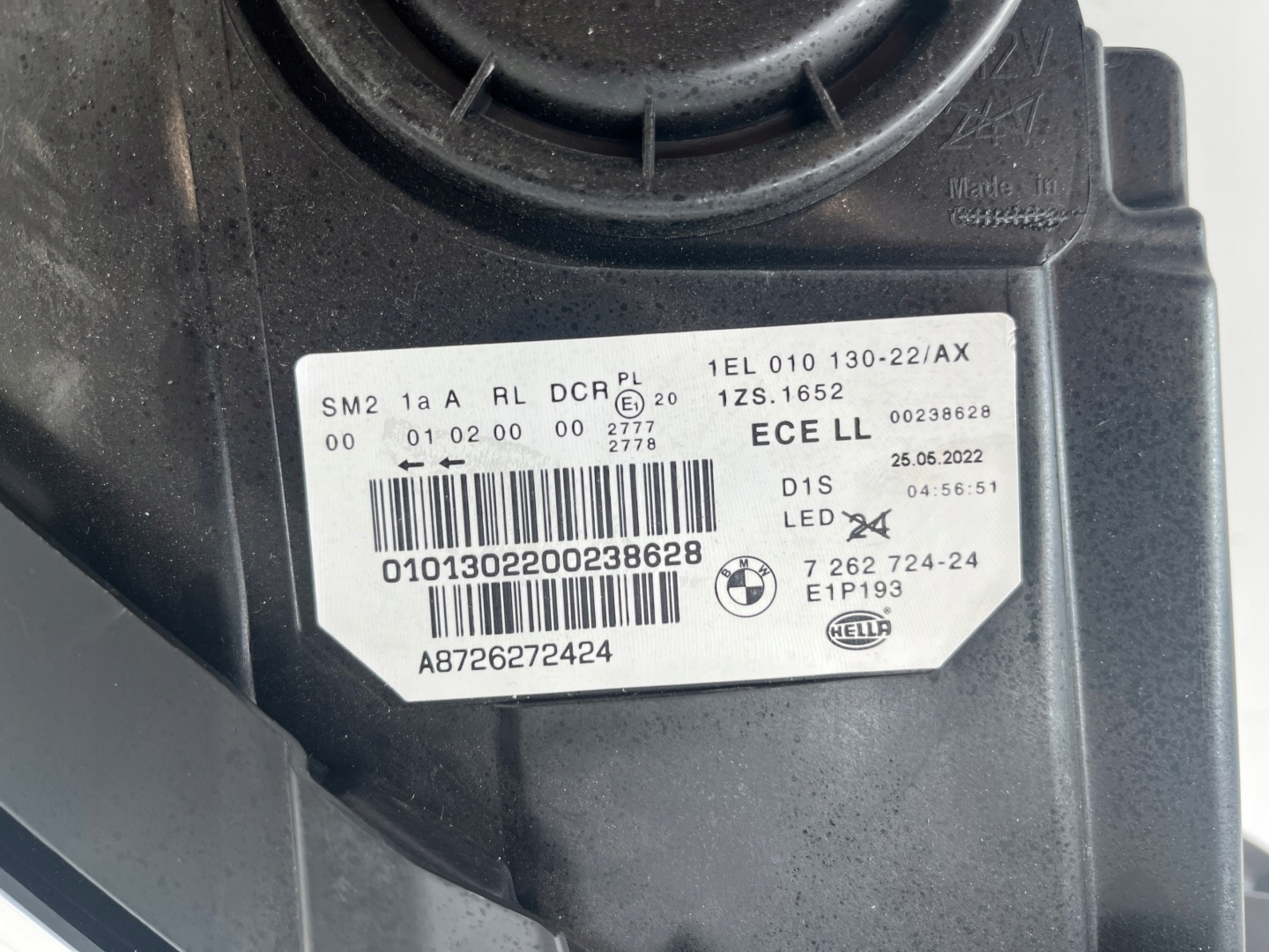 Frontscheinwerfer BMW 5 F07 1013022 Bi-Xenon Rechts Scheinwerfer Headlight - Thumbnail 12