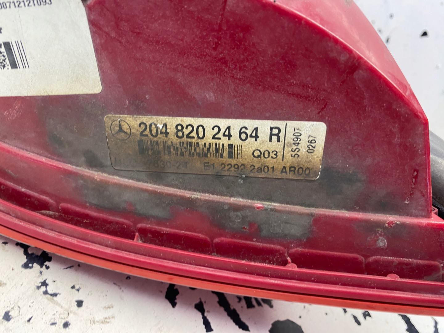 Mercedes-Benz C-Klasse W204 Rückleuchte A2048202464 Rearlamp - Thumbnail 10