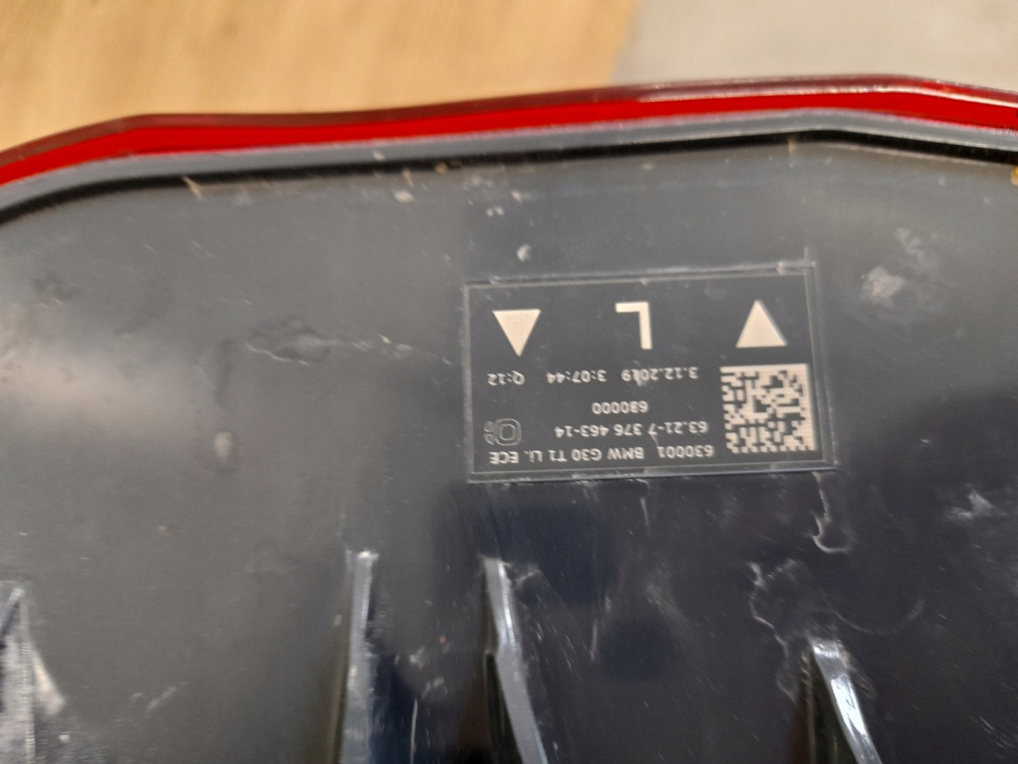 BMW 5 G30 Rückleuchte 6321737 Rearlamp - Thumbnail 2