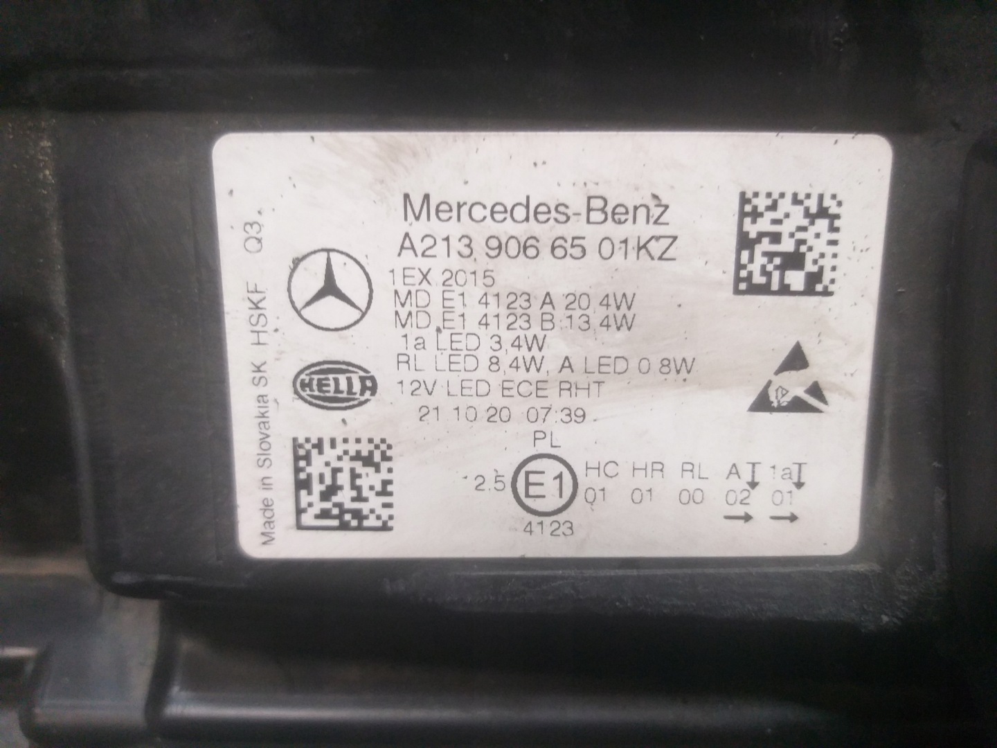 Frontscheinwerfer Mercedes-Benz E-Klasse W213 A2139066501 High Performance LED Links Headlight - Thumbnail 5