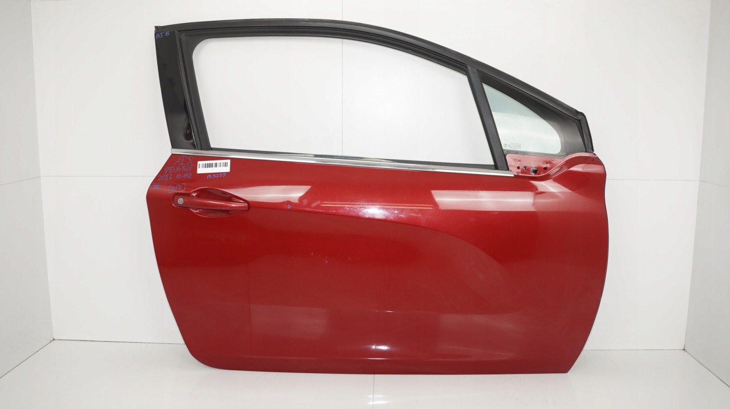 Peugeot 208 I Tür Vorne Rechts Door Porta Porte - Thumbnail 1