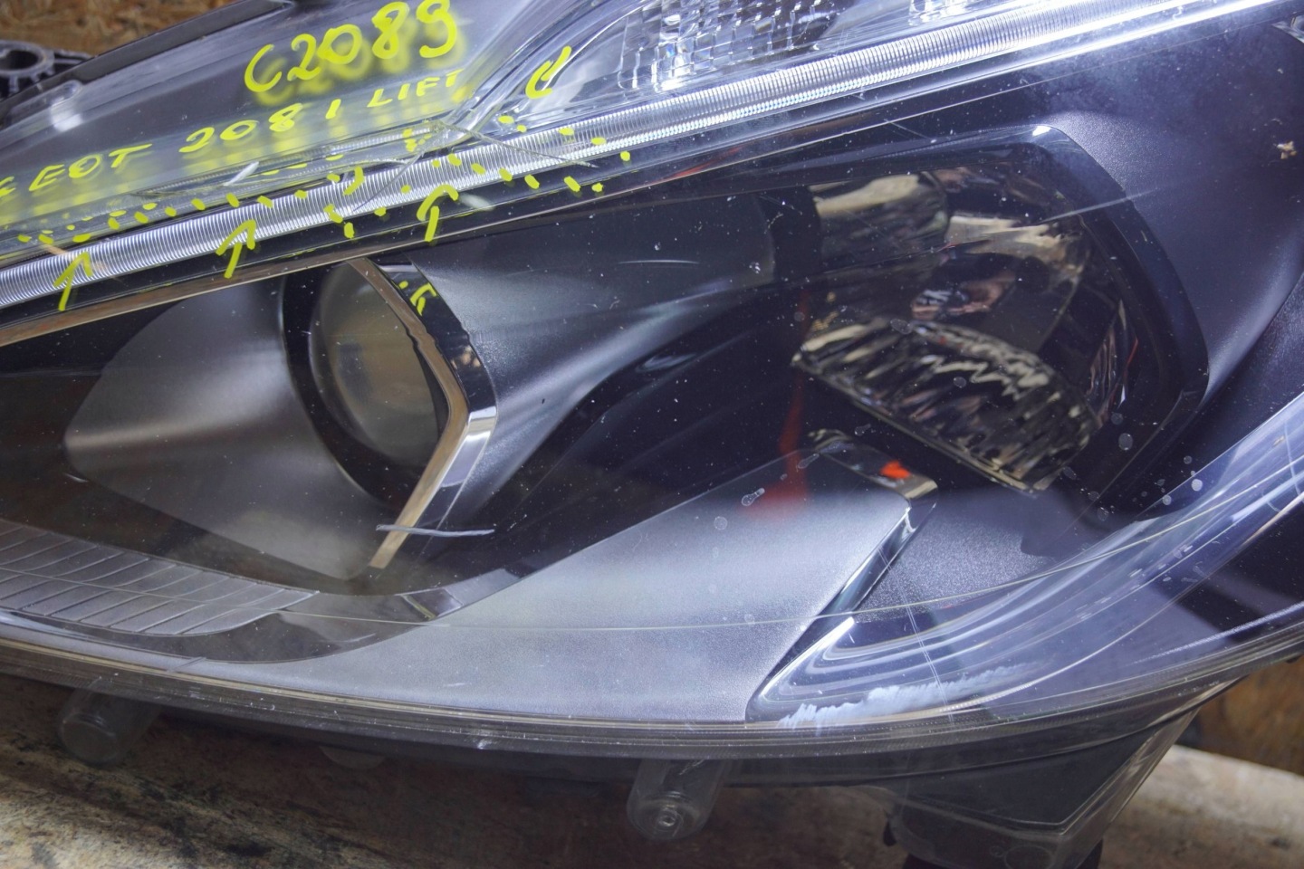 Frontscheinwerfer Peugeot 208 I Facelift LED Links Scheinwerfer Headlight - Thumbnail 8