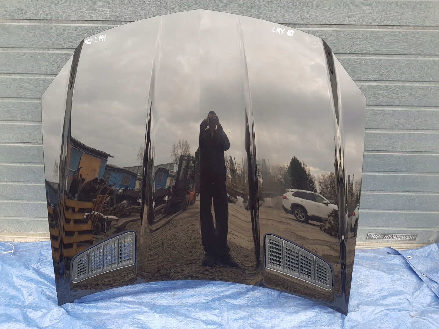 Motorhaube Mercedes-Benz SLK-Klasse W172 Bonnet Hood - Thumbnail 1